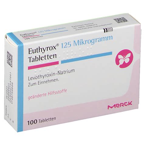 Euthyrox 125 Mcg 50 Tablet