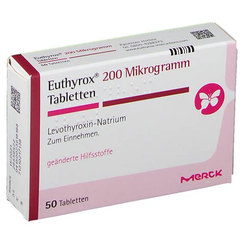 Euthyrox 200 Mcg 50 Tablet Fiyatı