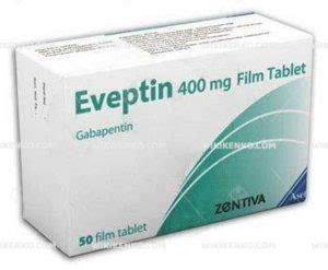 Eveptin 400 Mg 50 Film Tablet