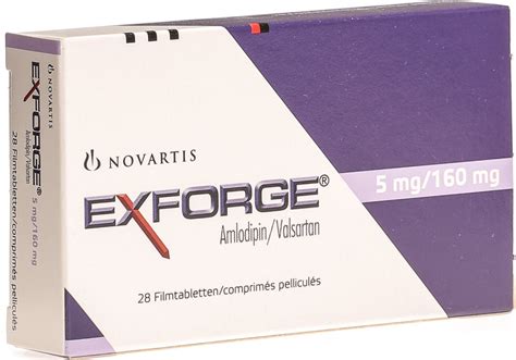 Exforge 5/160 Mg 28 Film Tablet