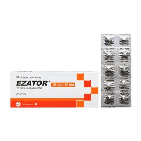 Ezator 10/10 Mg 30 Film Tablet