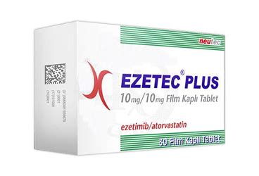 Ezetec Plus 10 Mg/10 Mg Film Kapli Tablet (30 Tablet) Fiyatı