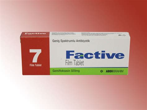 Factive 320 Mg 7 Film Tablet