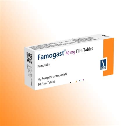 Famogast 40 Mg 30 Film Tablet