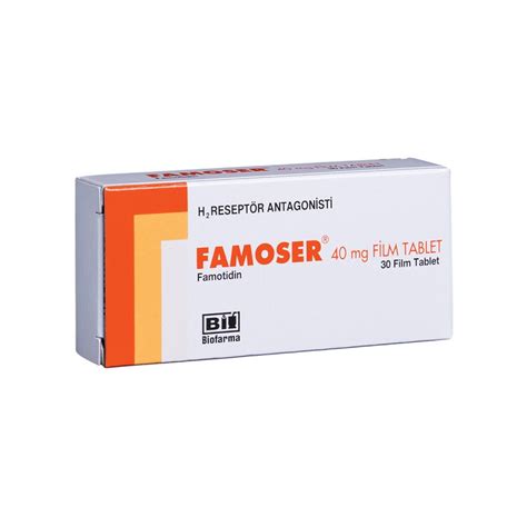 Famoser 40 Mg 30 Film Tablet