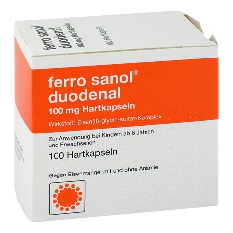 Ferro Sanol Duodenal 100 Mg Kapsul Fiyatı