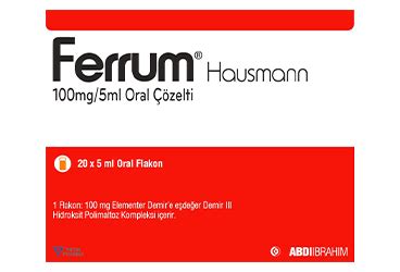 Ferrum Hausmann 100 Mg/5ml Oral Cozelti