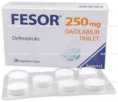 Fesor 250 Mg Dagilabilir Tablet (28 Tablet)