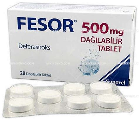 Fesor 500 Mg Dagilabilir Tablet (28 Tablet)