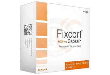 Fixcort 9/320 Mcg Capsair Inhalasyon Icin Toz Iceren Kapsul (60 Kapsul) Fiyatı