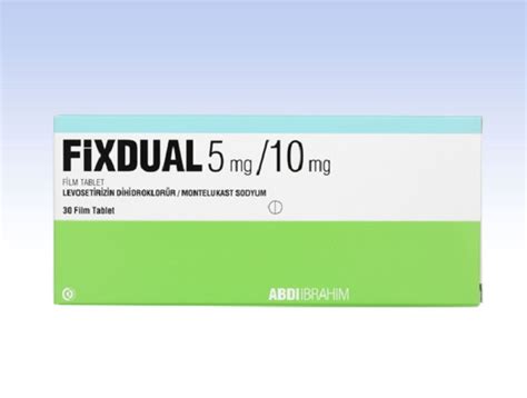 Fixdual 5 Mg/10 Mg 30 Film Tablet Fiyatı