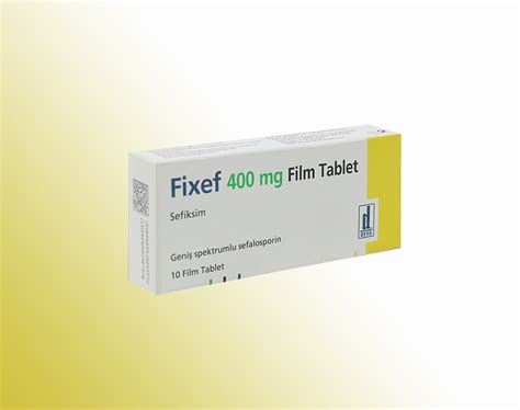 Fixef 400 Mg 10 Film Tablet