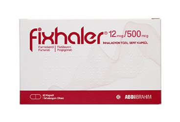 Fixhaler 12 Mcg/500 Mcg Inhalasyon Tozu, Sert Kapsul (60 Kapsul)
