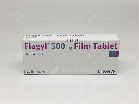 Flagyl 500 Mg 20 Film Tablet Fiyatı