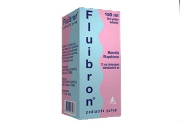 Fluibron 15 Mg/5 Ml Pediatrik Surup (150 Ml)