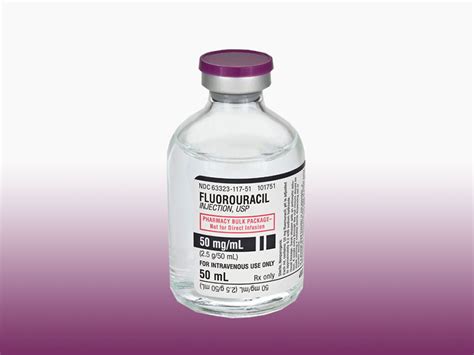 Fluorouracil-farmako 250 Mg/5 Ml Iv Enj. Coz. Icin 10 Flakon