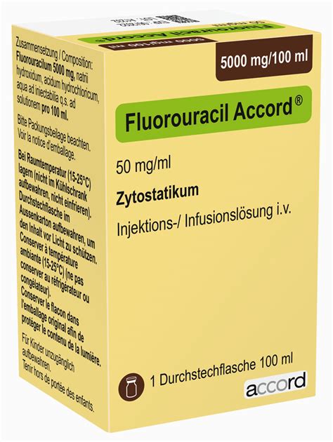Fluorouracil-kocak 5000 Mg / 100 Ml Iv / Ia Enjeksiyonluk / Infuzyonluk Cozelti (1 Flakon)