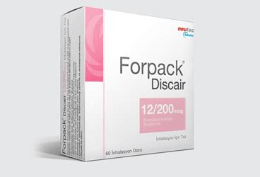 Forpack 12/200 Mcg Discair Inhalasyon Icin Toz (60 Doz) Fiyatı