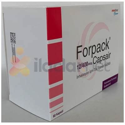 Forpack 12/400 Mcg Capsair Inhalasyon Icin Toz Iceren 60 Kapsul Fiyatı