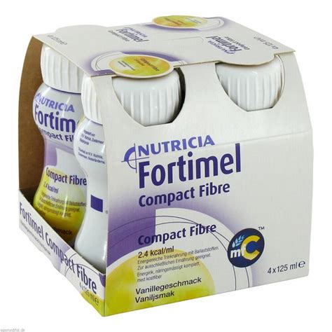 Fortimel Compact Fibre Cilek Aromali 4x125 Ml Fiyatı