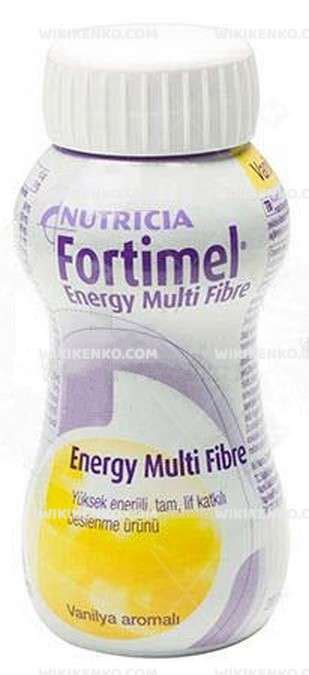 Fortimel Energy Multi Fibre Vanilya Aromali Fiyatı