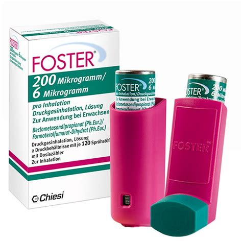 Foster 200 Mcg/6 Mcg Aerosol Inhalasyon Cozeltisi (120 Doz)