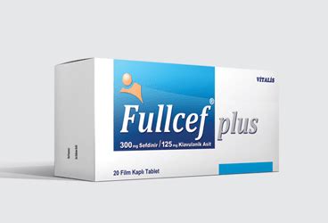 Fullcef 300 Mg 20 Film Kapli Tablet