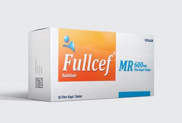 Fullcef 600 Mg 10 Film Kapli Tablet