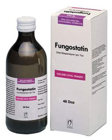Fungostatin 100.000 U / Ml Oral Suspansiyon Icin Toz (48 Ml)