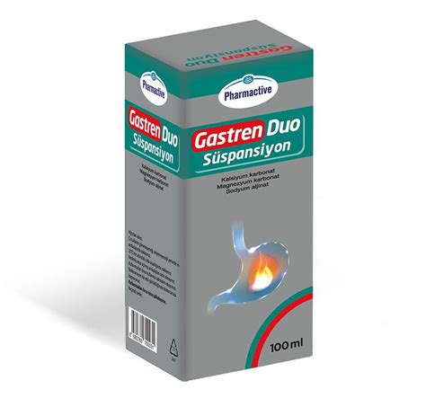 Gastren Duo 600 Mg+ 70 Mg + 150 Mg/5 Ml 240 Ml Suspansiyon (240 Ml)