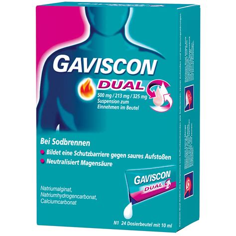 Gaviscon Double Action 500 Mg + 213 Mg + 325 Mg / 10 Ml Oral Suspansiyon (200 Ml)