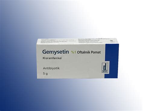 Gemysetin %1 Oftalmik Pomat (5 G)