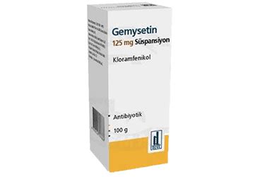Gemysetin 125 Mg 100 Mlsuspansiyon