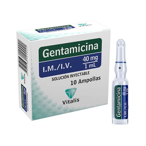 Gentamed 40 Mg/1 Ml I.m./i.v. Enjeksiyonluk Cozelti (1 Ampul)