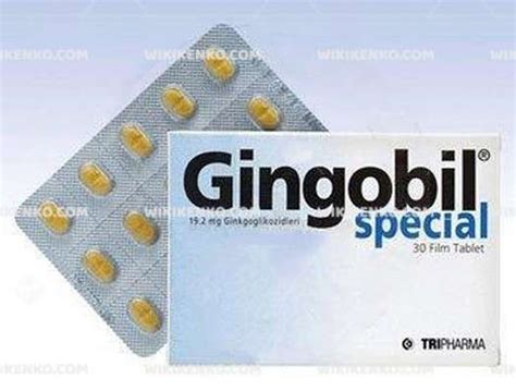 Gingobil Special 80 Mg 30 Film Tablet