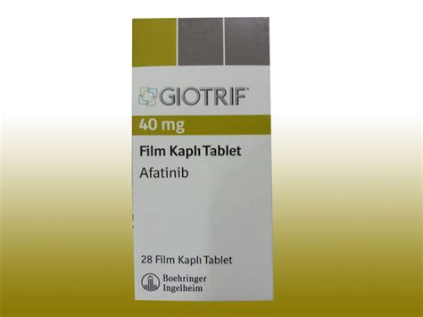 Giotrif 40 Mg 28 Film Kapli Tablet Fiyatı