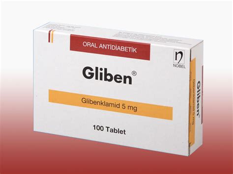 Gliben 5 Mg 100 Tablet