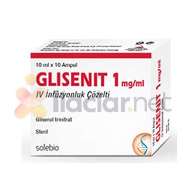 Glisenit 1 Mg/1 Ml Iv Infuzyonluk Cozelti (10 Adet)