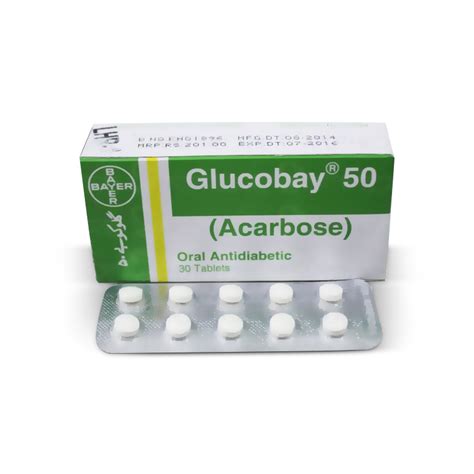 Glucobay 50 Mg 90 Tablet