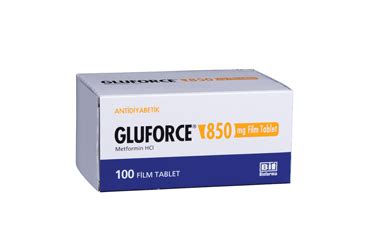 Glucotard 850 Mg 100 Film Tablet Fiyatı