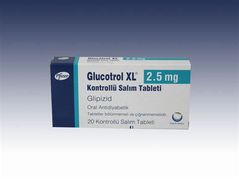 Glucotrol Xl 2,5 Mg KontrollÜ Salim Tablet (20 Tablet)
