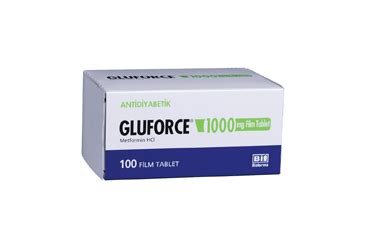 Gluforce 1000 Mg 100 Film Tablet Fiyatı