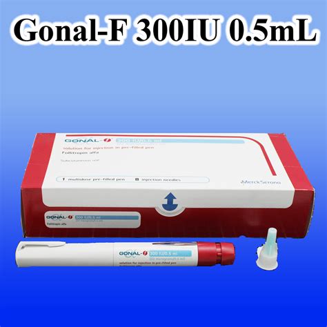 Gonal-f 300iu/0.5ml Kullanima Hazir Dolu Enjeksiyon Kaleminde Enjeksiyonluk Cozelti Fiyatı