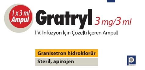 Gratryl 3 Mg/3 Ml Iv Infuzyon Icin Cozelti Iceren 1 Ampul Fiyatı