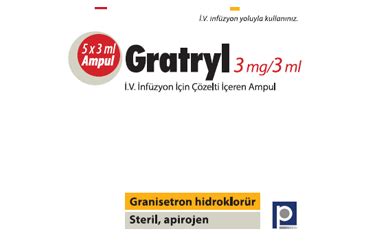 Gratryl 3 Mg/3 Ml Iv Infuzyon Icin Cozelti Iceren 5 Ampul Fiyatı
