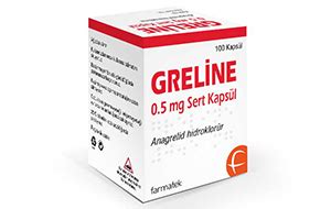 Greline 0,5 Mg Sert Kapsul