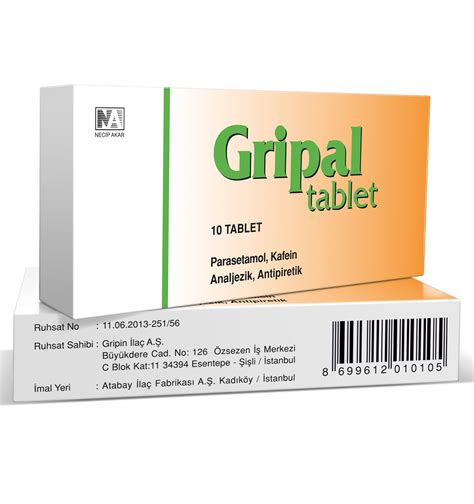 Gripal 10 Tablet Fiyatı