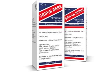 Gripin Bebe 120 Mg/5 Ml 150 Ml Surup Fiyatı
