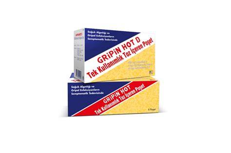 Gripin Hot Pediatrik Tek Kullanimlik Toz Iceren 12 Poset Fiyatı