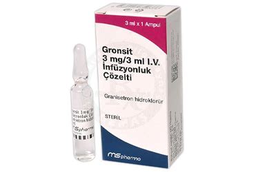 Gronsit 3 Mg/3 Ml Iv Infuzyonluk Cozelti (1 Ampul) Fiyatı
